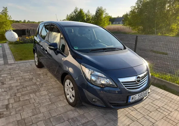 mazowieckie Opel Meriva cena 30900 przebieg: 59200, rok produkcji 2012 z Chmielnik